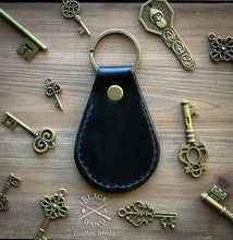 Load image into Gallery viewer, &quot;Warlock&quot; Leather Key Ring
