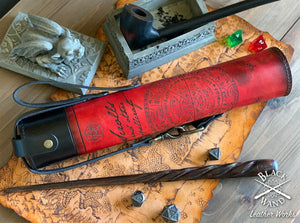 "The Spellcaster" Scroll Case