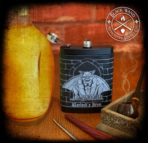 "Warlock's Brew" Flask