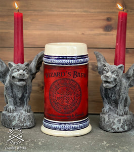 "Wizard's Brew" Ceramic Flagon