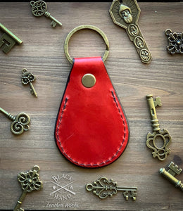 "Wizard" Leather Key Ring