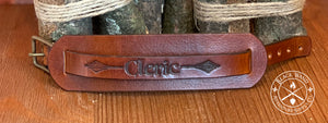 Cleric's Leather Wrist Cuff