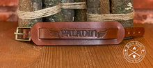 Load image into Gallery viewer, Paladin&#39;s Leather Wrist Cuff
