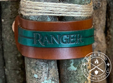 Load image into Gallery viewer, Ranger&#39;s Leather Wrist Cuff
