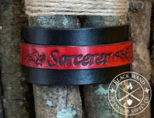 Load image into Gallery viewer, Sorcerer&#39;s Leather Wrist Cuff
