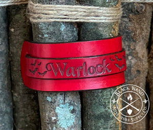 Warlock's Leather Wrist Cuff